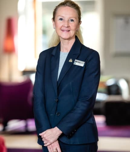 Ulrika Bjorklund, dean at Hotel Institute Montreux